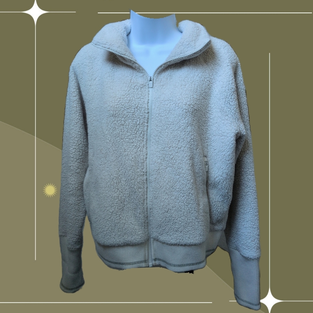 🍋✨ SALE Athleta Tugga Sherpa Zip Jacket Size M